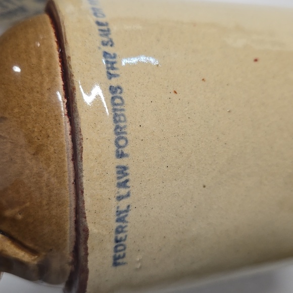 2 Vintage Crocks Set McCormick Jugs Corn Whiskey Ceramic Moonshine Primitive - Picture 15 of 16